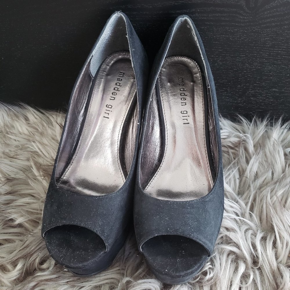 Madden Girl Peep Toe Wedge